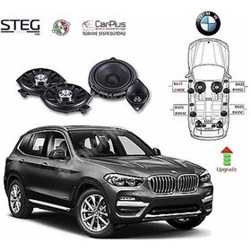 Resim BMW X1 - X3 - X5 - X6 - X7 Serisi STEG İtaly Hoparlör Kiti 