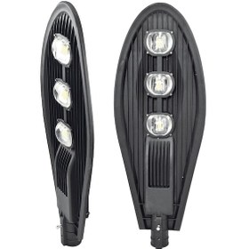 Resim 150 Watt Cob Ledli Sokak Armatürü 12 Volt Sokak Armatürü 12V Siyah 