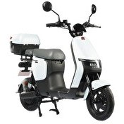 Resim Motolux GOGO 2 Elektrikli Motosiklet Beyaz - 2025 Model 