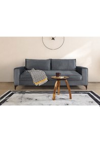 Resim Cosmo Üçlü Koltuk Açık Gri 