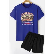 Resim Trendypassion California Şort T-Shirt Eşofman Takımı 
