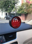 Resim 3dbaydesign Kral Taç’ı Lastik Içi Ayna Süsü(kırmızı) 