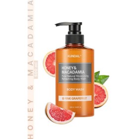 Resim Kundal Honey & Macadamia Pink Grapefruit Pure Body Wash 500 ML 