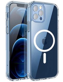 Resim iPhone 13 Pro MagSafe Özellikli Telefon Kılıfı Şeffaf 