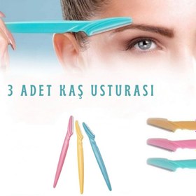 Resim Tinkle Kaş Usturası 3'lü Set - Mükemmel Kaşlar İçin Hassas Ve Etkili Aracınız 