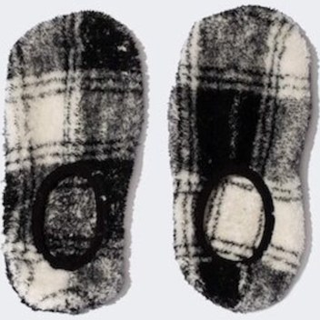 Defacto Erkek Düz Taban Pelüş Ev Patiği D3081AX24WNAR1 Antrasit