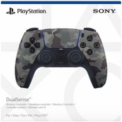 Resim Sony Dualsense Kamuflaj Kablosuz Ps5 Oyun Kolu 