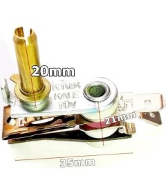 Resim Sern Semaver, Ocak ve Tost Makinesi Bimetal Termostat 20mm 10A 