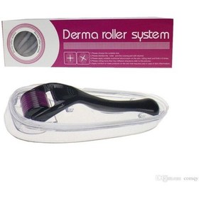 Resim Dermaroller 540 İğneli 1 Mm Derma Roller Saç Cilt Yüz Tarak 