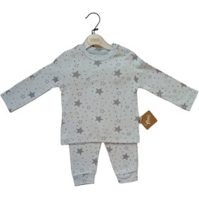 Resim Flexi Yıldız Unisex Bebek Pijama Takımı 