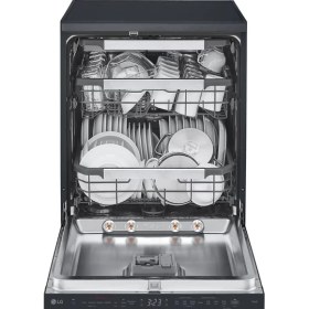 Resim Lg DFC237HMS 8 Programlı 14 Kişilik Mat Siyah Bulaşık Makinesi 
