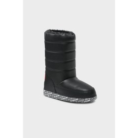 Resim Love Moschino Suya Dayanıklı Logolu Büzgülü Kar Botu Bayan Kar Botu JA24162G1HIT400B 