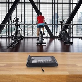 Resim Egzersiz Bisikleti Monitörü Hız Göstergesi Göstergesi, Sabit Bisiklet Eliptik Antrenör İçin, Zaman Hızı Kalori Mesafe Gücü, Kalp Hızı Fonksiyonları 