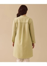 Resim Gala-xi Kadın Büyük Beden Cep Detaylı Düğmeli Tunik 10002511214003 