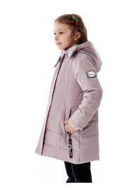 Resim Benitto Kids Kız Çocuk Kapüşonlu Kışlık Şişme Mont 51355 Mor 