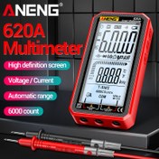 Resim ANENG 620A 6000 Sayım Dijital Akıllı Multimetre Transistör Test Cihazları Gerçek RMS Otomatik Elektrik Kapasitans Ölçer Sıcaklık Direnç 