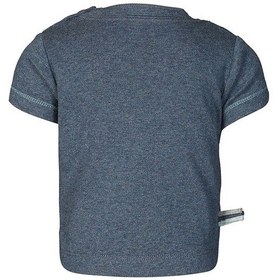 Resim Organicera Organik Kısa Kollu Tshirt,Indıgo Melanj Çok Renkli 