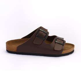 Resim Slazenger Erkek Kahve Terlik - Lens - SA19SE006 
