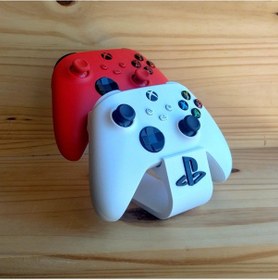 Resim Playstation Ve Xbox Uyumlu Oyun Kolu Standı Masaüstü Kontrolcü Tutucu 