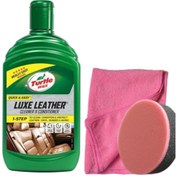 Resim Turtle Wax Deri Temizleyici ve Besleyici Krem 500 Ml + Mikrofiber bez+ Cila Sünger 