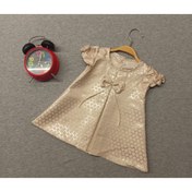 Resim Sönmez Baby Bal Peteği Gümüş Desen Jakar Lux Bebe Elbise 