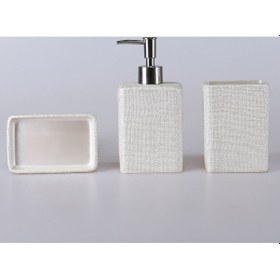 Resim Linen Diş Fırçalık İnci Bej 