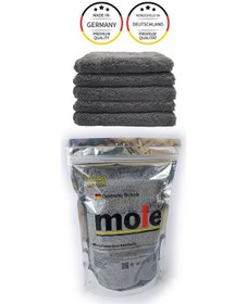 Resim Mole Mikrofiber Çift Yüzlü Oto Kurulama Havlusu 50x70 440gsm 