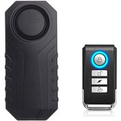Resim Aubyhe Elektrikli Bisiklet/araba Hırsızlık Alarmı: Titreşim Tetikli, 113db, Uzak Kumandalı, Ip55 Su Geçirmez, Sos Fonksiyonu Sf22r+03c İngilizce 