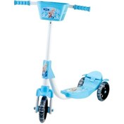Resim Frozen Çocuk Scooter 3 Tekerlekli Frenli Çocuk Scooter 