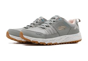 Resim Skechers Escape Plan-endless Pursuit Water Leather Memory Foam Womens Outdoor Shoes Su Tutmayan Hafızalı Taban Hakiki Deri Kadın Outdoor Ayakkabı Yeşil Yeşil 
