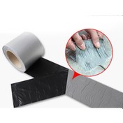 Resim 2M X 10Cm Çamur Bant Alüminyum Izolasyon Tamir Çatlak Bantı Ofis Klasör
