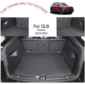 Resim Dream011 2019-2023 Glb W-110c 3 Katmanlı Pu Deri Köpek Araç Bagaj Koruma Örtüsü 