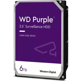 Resim Wd 6tb 3.5" 5400RPM 256MB Sata Purple ( 3 Yıl Garanti ) ( WD64PURZ ) 