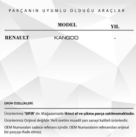Resim Renault Kangoo için Kapı Kilit Motor Tamir Dişlisi 