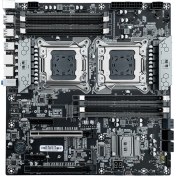 Resim Jginyue X79 D8 Ddr3 1866 MHZ(512GB) Çift M.2 Sata 3.0 USB 3.0 Çift Işlemci Destekli 2011 Soket E-Atx Anakart 