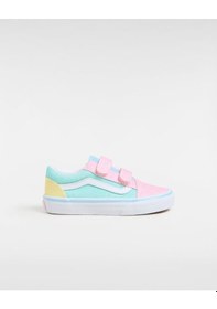 Resim Vans Kız Çocuk Old Skool V Bantlı Spor Ayakkabı Karışık 