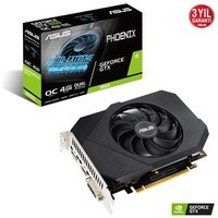 Resim Asus PH-GTX1650-O4GD6-P 4Gb GDDR6 128Bıt Dp-Hdmı-Dvı (PH-GTX1650-O4GD6-P) Ekran Kartı 