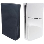 Resim Ps5 İnce Disk Ve Dijital Sunucu İçin Toz Kapağı Koruyucu Kılıf, Stil: Dikey Siyah 