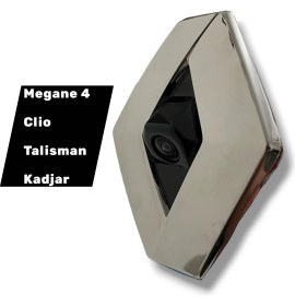 Resim Orijinal Logo Kamera - Renault Megane 4 Clio Talisman Uyumlu Park Kamerası LED 