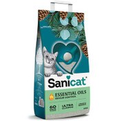 Resim Sanicat Essential Oils Sedir ve Okaliptus Kokulu Kedi Kumu 10 Kg 