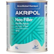 Resim AKRİPOL Akzonobel Neo Filler Akrilik Astar 2.5 Lt Açık Gri 