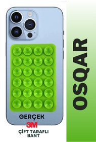 Resim Osqar Telefon Tutucu Ahtapot Vantuz Beyaz Renk Gerçek 3M Yapışkanlı 