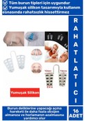 Resim Özel Üretim Horlama Azaltıcı Rahat Nefes Alıp Verme Uyku Horlama Önleyici Burun Delik Aparatı 16 'lı 
