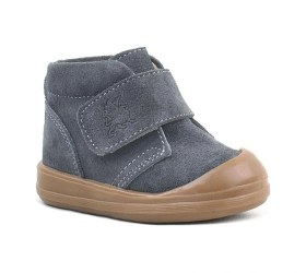 Resim Rakerplus Yoohoo Hakiki Deri Füme Cırtlı Unisex Bebek Bot Gri 