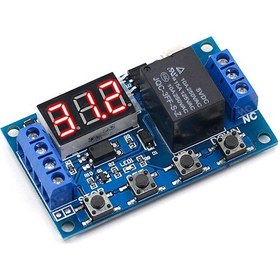 Resim Dijital Zaman Ayarlı Röle Zaman Modülü Zaman Tetiklemeli Röle 