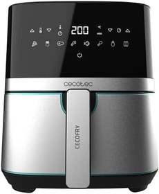 Resim Cecotec CecoFry 5500 Pro, 5.5L Air Fryer XL, 1700 W, PerfectCook Teknolojisi, 8 Pişirme Modu 
