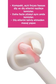 Resim Babyton 3 Yönlü Diş Fırçası Pinky 