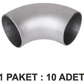 Resim Eco Kaynaklı Patent Dirsek 90 Dikişli 1/2 Paket 10 Li 