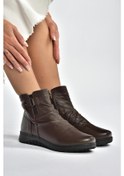 Resim Fox Shoes V324501703 Kahverengi Hakiki Deri Kadın Bot Kahverengi-hakiki Deri 