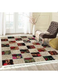 Resim Prizma Halı Vintage Kilim V-6001 Çok Renkli 